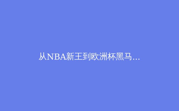 从NBA新王到欧洲杯黑马，深度解析当代体育竞技的变革与挑战 - 3